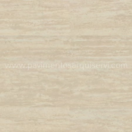 Vinílicos Heterogéneo Suelo Vinílico Beige Travertine